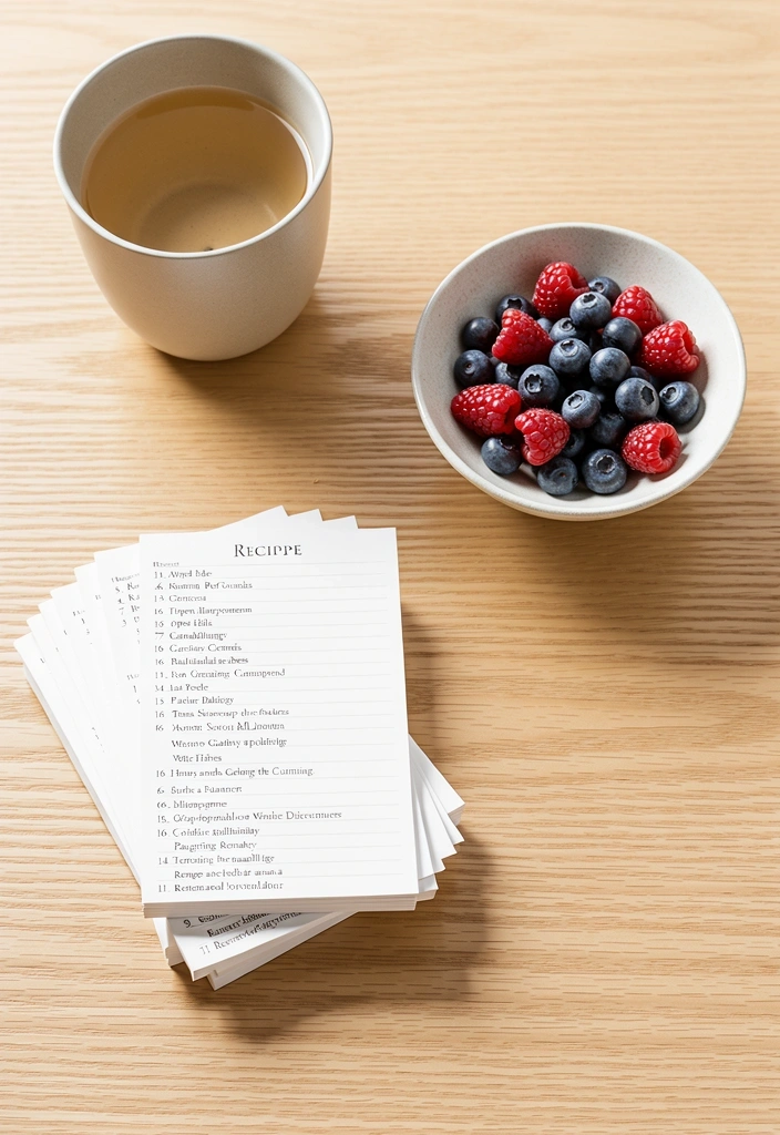 Organizarea rețetelor